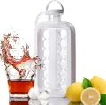 Ice Ball Maker, Portable Ice Maker Bottle Makes 17 Ice Cubes, Ice Cube Molds Bottle Creative Ice Maker Kettle for /Soft Drinks/Juice/Coffee. 