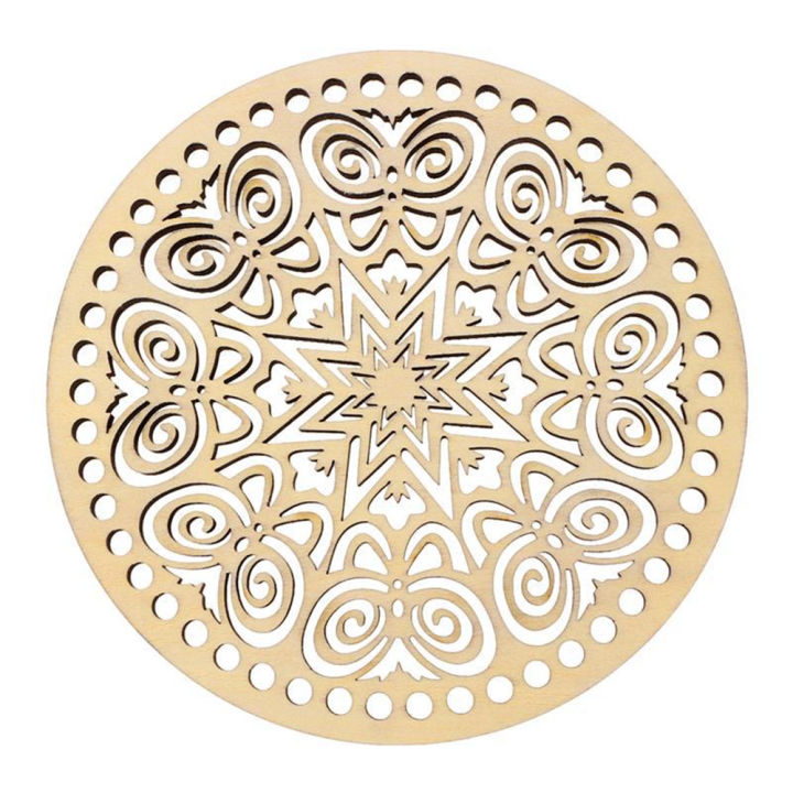 2Pcs/Set%20Natural%20Wooden%20Basket%20Bottom%20Hollow%20Crochet%20Basket%20Base%20For%20DIY%20Embroidery%20Craft%20Floss%20Organizer%20Weaving%20Bag%20Making%20-%20Image%206