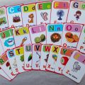 Flash Cards ABC Numbers Shapes Colours - Baby kids Early Educational Toys Gift. 