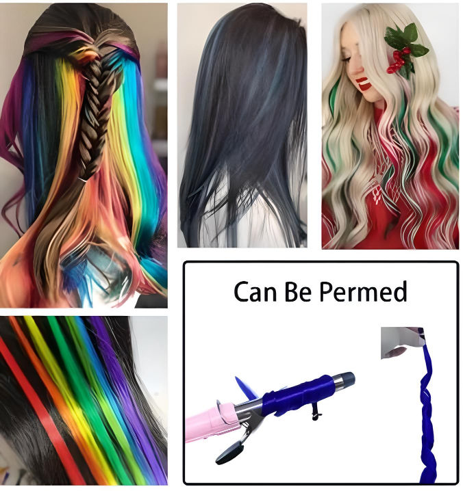 Colorful%20Hair%20Extension%20Wire%20Hair%20Extensions%20Fake%20Coloring%20Feather%20Fake%20Hair%20Colored%20Strands%20Sparkling%20Shiny%20Hair%20Pieces%20For%20Woman%20(40CM%20height%20X%205%20pieces%20set)%20-%20Image%208