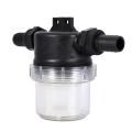 Pipe Strainer Pump Filter Transparent Inline Mesh Strainer Water Irrigation High Flow. 