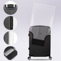 Wear Resistant 20-28 Inch Travel Luggage Cover Transparent Waterproof Luggage Protector Cover PVC Dustproof Suitcase Protector Cover Luggage. 