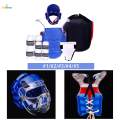 5 Pieces Taekwondo Protective Gear Karate Sparring Gear for Muay Thai. 