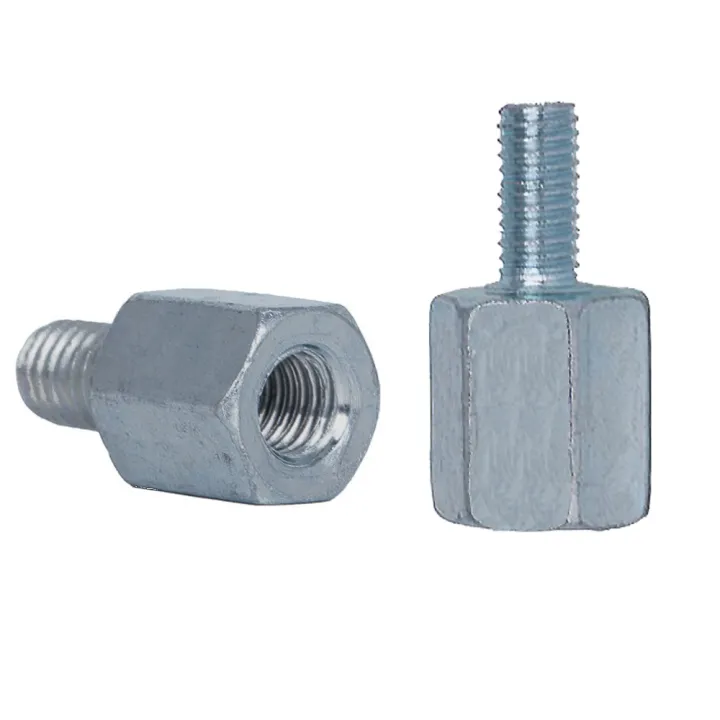 1pc%20Motorcycle%20Mirror%20Adapters%20M10%2010MM%20M8%208MM%20Black%20Silver%20Steel%20Metal%20Screw%20Adapter%20Rearview%20Mirrors%20Conversion%20Bolt%20Thread%20-%20Image%203