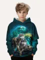 Boys Hoodies Casual Tracksuits Children Hoodie Kids Sweatshirts 3D Printed Hooded Colorful Butterfly Pattern Funny Cool Style. 