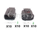 1 Set 10p Automobile Wire Adapter 90980-12380 6189-1134 6188-0696 Car Starter Reversing Radar Electric Wiring Socket. 