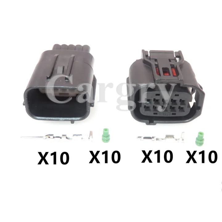 1%20Set%2010p%20Automobile%20Wire%20Adapter%2090980-12380%206189-1134%206188-0696%20Car%20Starter%20Reversing%20Radar%20Electric%20Wiring%20Socket%20-%20Image%202