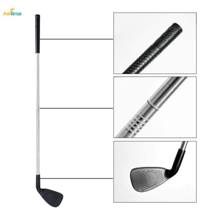 Golf Wedge Golf Chipping Club Right Handed Retractable Lightweight Golf Chipper Club with 2 Adults