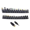 31Pcs Laptop DC  source Adapter Connector Plug AC DC Jack Charger Connectors Laptop  Adapter Conversion Head. 