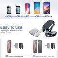 New Car Magnetic Phone Holder Folding Strong Magnet Mount Mobile Phone Metal Stand GPS Support for IPhone 13 12 Xiaomi Samsung. 