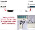 DC 5V USB to 5V USB Charging Cable Interface 5.5*2.1MM 5v to 5v Power Supply Router Adapter Step Up Module Boost Converter Ca205 L. 
