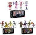 Funko 4pcs / set Five Night At Freddy's FNAF Action Figures Toys Foxy Freddy FNAF sister location PVC model Toys★109. 