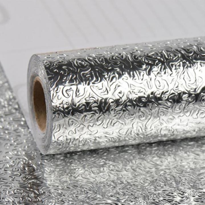 Anti-fouling%20High-temperature%20Aluminum%20Foil%20Wallpaper%20Cabinet%20Film%2040cm/60cm*1m%20Kitchen%20Oil-proof%20Self%20Adhesive%20Stickers%20Stove%20-%20Image%207
