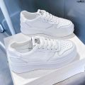 Sneaker White Shoe Skateboard Shoes Women's Shoes New Heightened Shoes Versatile Student Female Little Autumn Winter Fashion 2024 Casual Platform ﹏. 