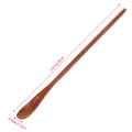 1Pc Wooden Spoon Kitchen Cooking Utensil Honey Dessert Coffee Soup Teaspoon Catering For Kitchen Long Handled Wooden Spoon. 