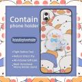 Cute quicksand Phone Case For Samsung Galaxy A02/M02/SM-A022F/A022M drift sand TPU Skin feel silicone Anti-dust Cartoon. 