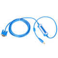 3 Meter PLC Programming Cable for Omron CQM1H/CPM2C Series Blue with CD gbd. 