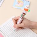 Random 1Pcs Cute Cute Cartoon Ballpoint Pens School Office Supply Stationery 10 Multicolored Pens Colorful Refill Student Pen Office Stationary Student Pen. 