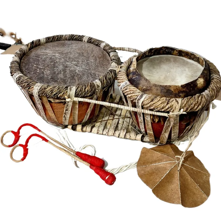 Kohomba Tammattama (කොහොඹ තම්මැට්ටම) High Quality Pansal with kadippu Pair Srilankan Traditional Drum Thammattama Instrument For Events, ceromony Sri Lanka Tammattama Drum and percussion instrument Thammettama tammattam thammattam kohoba kandy musical hub