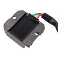 Universal 4 Wire Full Wave Motorcycle Regulator Rectifier for 12V DC Bike Quad TAOPA. 