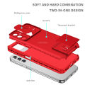 For Samsung Galaxy A05 A05s A24 4G Phone Case Hard Sliding Lens Protect Kickstand Back Cover. 