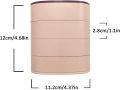 4 Tier Box Shaped Rotating Jewelry Storage Box for Bracelets Rings Necklaces Organizer. 