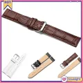 【ZIME】Women's Men's Unisex Faux Leather Watch Strap Buckle Band Black Brown White. 