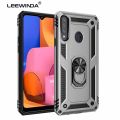 xprmy for Samsung Galaxy Galaxy A20S phone Case Luxury Armor Shockproof TPU PC 2 in 1 360 Degree Rotating Holder Ring Back Cover. 
