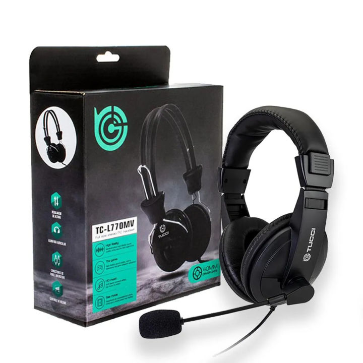 TUCCI Computer Headphones Gaming Headphone with