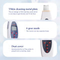 Gentlemange Ultrasonic Skin Scrubber Deep Face Cleaning Machine RemoveFacial Massager Ultrasound Peeling Clean Tone Lift LW006. 