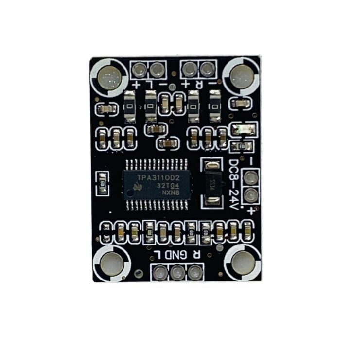 CA-3110 2X15W Digital Audio Stere Amplifier Board Module Mini Binaural AMPController 100dB DC8-24V TPA3110 Amplifier Audio Board