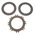 Reduce Vibration Disc Plate Friction Disc Plate Kit for 90cc to 135cc ATVs Quads Go Kart Dirt Bikes. 