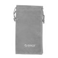 Waterproof 180X100Mm Mobile Phone Hdd Gray Bag Storage For Usb Charger Usb Cable Power Bank Phone Storage Box Case. 