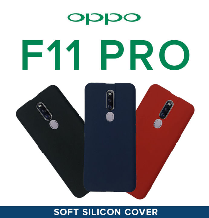 Ultra Slim Soft Silicon Case For OPPO F11 Pro Matte TPU Rubber Back Cover