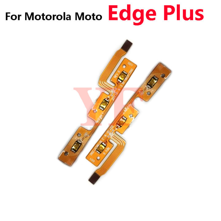 For Moto Edge 30 20 Ultra Fusion Pro Lite S30 Edge Plus G200 5g Power On Off Volume Switch Side Button Key Flex Cable