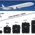 High-Thickened Waterproof Fabric Oxford Cloth Universal Wheel Luggage Bag158Air Consignment Bag Storage Moving Line. 