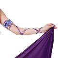 FG 1 Piece Belly Dance Beaded Snake Sleeve Sequin Arm Accessories Stage Performance Costume Accessories #453464. 