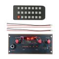 Audio Decoder Board Display Screen For Speaker Lossless Audio Player Bluetooth Usb Aux Tf Fm Car Music Mp3 Decoder Board. 