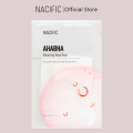 [NACIFIC OFFICIAL] Nacific AHA BHA Balancing Mask Pack (1ea) | Moisturizing | Hydrating | Exfoliating | Bamboo Sheet | refine pores | balance oil | smooth texture | skin glow |. 