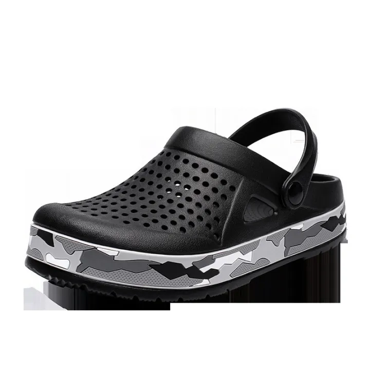 IELGY Men's Fashion Simple Versatile Casual Hole Sandals