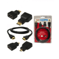 3 in 1 Hdtv CableHdmi to Mini Hdmi & Micro Hdmi. 