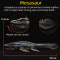 New Jurassic Dinosaur T-rex Mosasaurus Velociraptor Model Action Figures Animal Decoration Collect Decor Halloween Gift Kids Toy. 