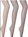 Black Small Net Fishnet Trousers Fishnet Stock Fish Net Pantyhose Mesh Hollow Stockings Hosiery Net Knee Tights Leg F-1-5-A-250 L. 