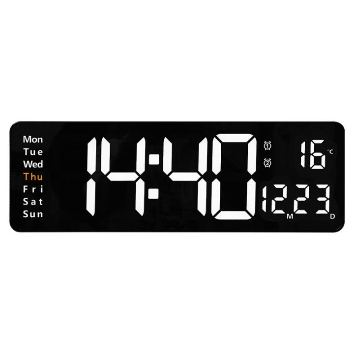 13%20Inch%20Large%20Wall%20Clock%20Remote%20Control%20Memory%20Electronic%20Clock%20Date%20Week%20Temperature%20Display%20Bedside%20Clock%2010%20Level%20Brightness%20LED%20Digital%20Clock%20-%20Image%206