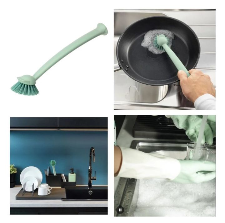 Ikea RINNIG Dish-Washing Brush [ Grey ] price in Egypt | Amazon Egypt