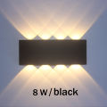 Wall light 2W/ 4W / 6W / 8W outdoor Indoor LED Wall Lamp Cool white and Warm White. 