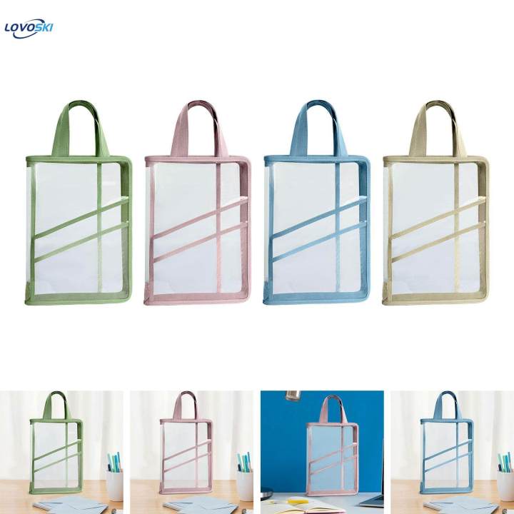File%20Folder%20Bag%20Portable%20Handbag%20Transparent%20Waterproof%20Document%20Organizer%20Bag%20for%20Papers%20Carrying%20-%20Image%206