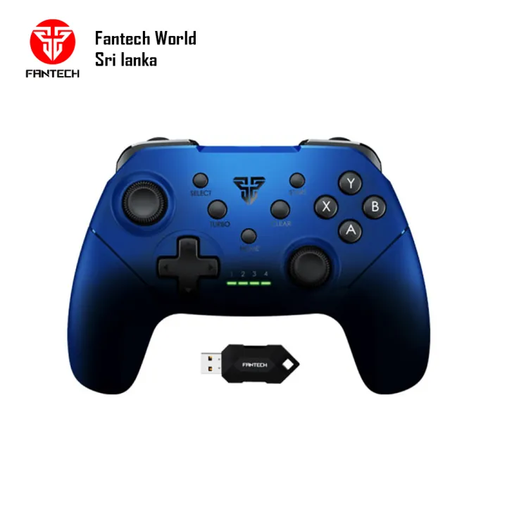 Fantech Wgp13 Shooter II Wireless 2.4Ghz Gaming Controller Blue