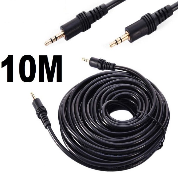 10m 3.5mm Jack Audio Cable 3.5 Male to Male Cable Audio AUX Cable for Car Headphone MP3/4