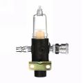 1/4 Air Compressor Filter Water Separator Trap Tools Kit With Regulator AFR-2000. 